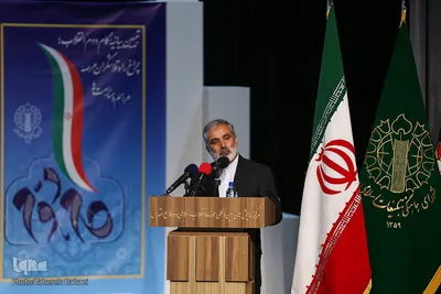 نصرالله لطفی، قائم مقام شورای هماهنگی در همایش تجلیل از یاوران چهملین سالگرد پیروزی انقلاب