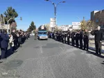 مراسم عزاداری خیابانی شهادت حضرت زهرا(س) در اهر