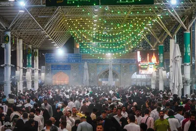 زائران و دلدادگان علوی،در شب عید بزرگ ولایت
