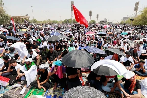 از برگزاری نماز جمعه در منطقه سبز بغداد تا دیدار نماینده سازمان ملل با مقتدی صدر