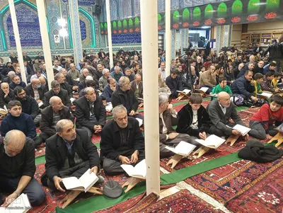 محفل انس با قرآن کریم در اهر