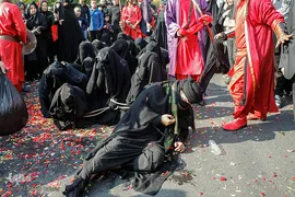 راهپیمایی نمادین قافله اسرای کربلا
