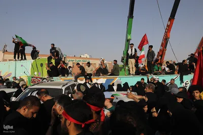تشییع رهبر شهید در قم