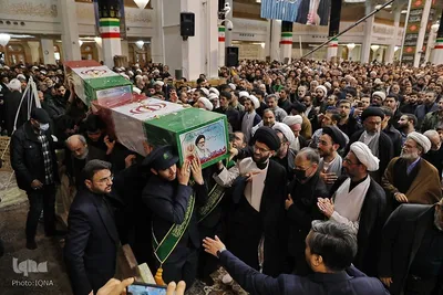تشییع پیکر شهید سیداسماعیل خطیب در قم