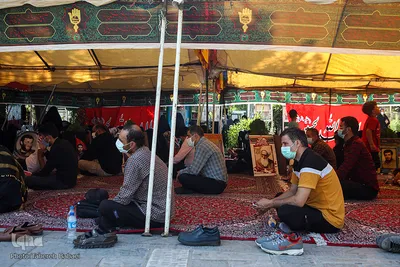 مراسم دعای پرفیض عرفه در گلزار شهدا