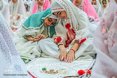 جشن تکلیف دختران دهه نودی در شیراز‎‎