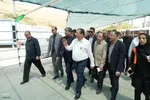 بازدید استاندار آذربایجان‌غربی از روند ارائه خدمات به زائران اربعین حسینی‎