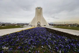 حال و هوای بهاری در شهر تهران