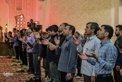مراسم سوگواری شب شهادت امام حسن عسکری(ع) شاهچراغ