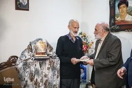 دیدار جامعه قرآنی با خانواده شهیدان ابراهیم