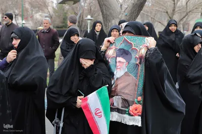 تشییع پیکر شهدای تجاوز آمریکایی - صهیونی در تبریز