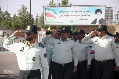 صبحگاه مشترك نيروهاي مسلح به مناسبت هفته ناجا ـ سمنان