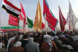 قبایلیوں نے غیر مقامی افراد کو کربلا آنے سے روک دیا + تصاویر