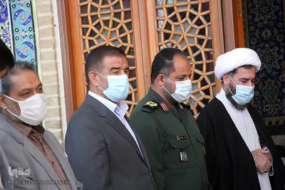 مجلس بزرگداشت شهدای دهم فروردین در مسجد حظیره یزد