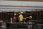 بازدید خبرنگاران از روند احداث خط دو مترو تبریز‎