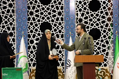 آئین اختتامیه بخش آوایی خواهران بیست و نهمین جشنواره قرآن وعترت وزارت بهداشت در زنجان