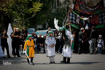 مراسم تعزیه خوانی روز عاشورا در تهران