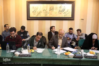  نخستین نشست خبری عبدالهادی فقهی زاده، معاون قرآن و عترت وزیر فرهنگ و ارشاد اسلامی