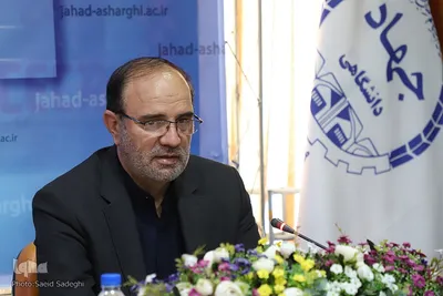 بازدید عابدین خرم، استاندار از جهاد ‌دانشگاهی  آذربایجان شرقی