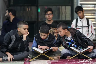 محفل انس با قرآن در مسجد فاطمه الزهرا پردیس اهواز