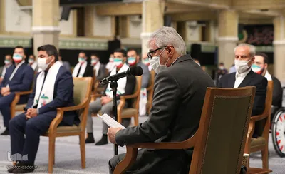 دیدار قهرمانان المپیک و پارالمپیک ایران در بازی‌های ۲۰۲۰ توکیو با رهبر انقلاب