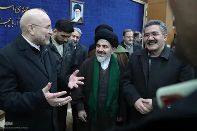 رئیس مجلس وارد ارومیه شد‎