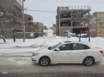 طبیعت برفی مناطق شهری و روستایی اهر