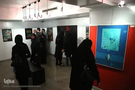افتتاحیه نمایشگاه گرافیک و نقاشی «حضرت علی‌اصغر(ع)»