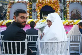 جشن زوج‌های جان‌فدا در تهران