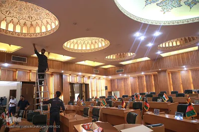 آماده سازی محل برگزاری ششمین مسابقات بین المللی قرآن دانشجویان مسلمان/ مشهد مقدس