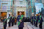 مراسم عزاداری شب بزرگداشت شهادت حضرت شاهچراغ(ع)