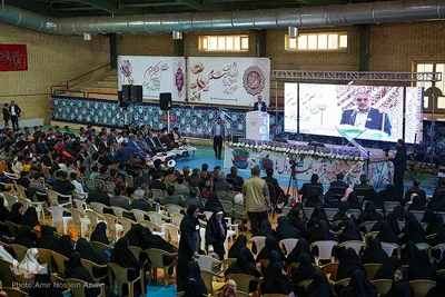 اختتامیه مسابقات دانش آموزی قرآن شهرستان فارس