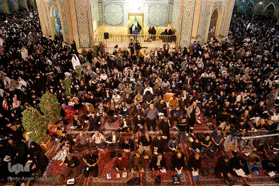 مراسم احیا شب بیست و سوم ماه رمضان در قزوین
