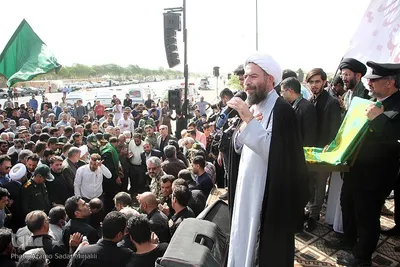 تشییع پیکر جانباختگان حادثه قطار مشهد ـ یزد