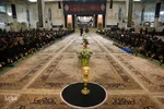 آیین سنتی شمع گردانی در شام رحلت حضرت معصومه(س)
