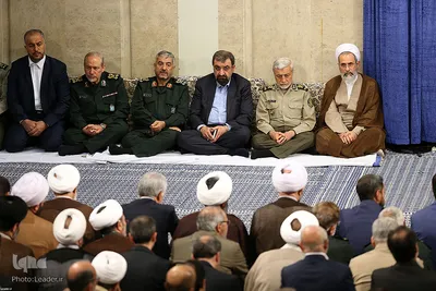 دیدار مسئولان نظام با رهبر انقلاب