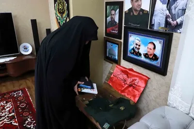 خانواده شهید فرزام بهمن نیا از شهدای دفاع مقدس 12 روزه