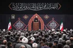 مراسم عزاداری شب هشتم محرم در حسینیه امام خمینی (ره)