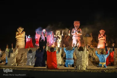 نمایش بزرگ آستان عشق در اهواز