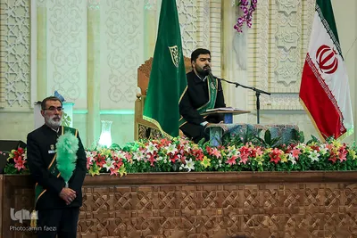 ششمين همايش «افتخار خدمت» خادمان حرم شاهچراغ