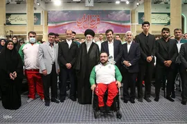 دیدار اعضای کاروان‌های اعزامی ایران به بازی‌های المپیک و پارالمپیک ۲۰۲۴ پاریس
