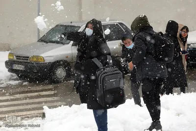 تهران برفی