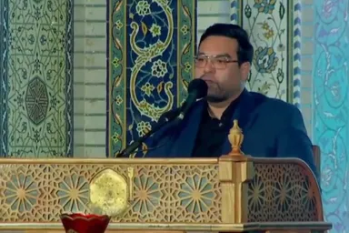 فیلم | تلاوت «سیدجواد حسینی» در مراسم بزرگداشت رهبر شهید ایران