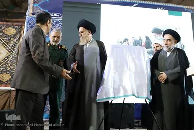مراسم چهلمین روز ارتحال آیت‌الله سیدعلی شفیعی