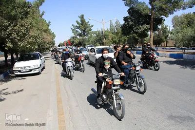 عزاداری خودرویی روز تاسوعا