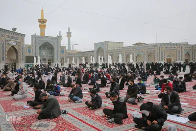 تجمع ورزشکاران مشهدی در محکومیت هتک حرمت به ائمه اطهار(ع)
