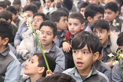 جشن میلاد امام زمان(عج )درمدرسه شاهدملایر‎