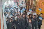 کمک ۱۰ میلیون تومانی دانش‌آموزان به نیازمندان در اسدآباد