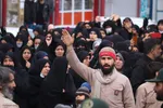 تشییع پیکر مطهر دو شهید گمنام در ملایر