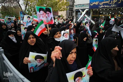 راهپیمایی مردم مشهد در پی حوادث اخیر
